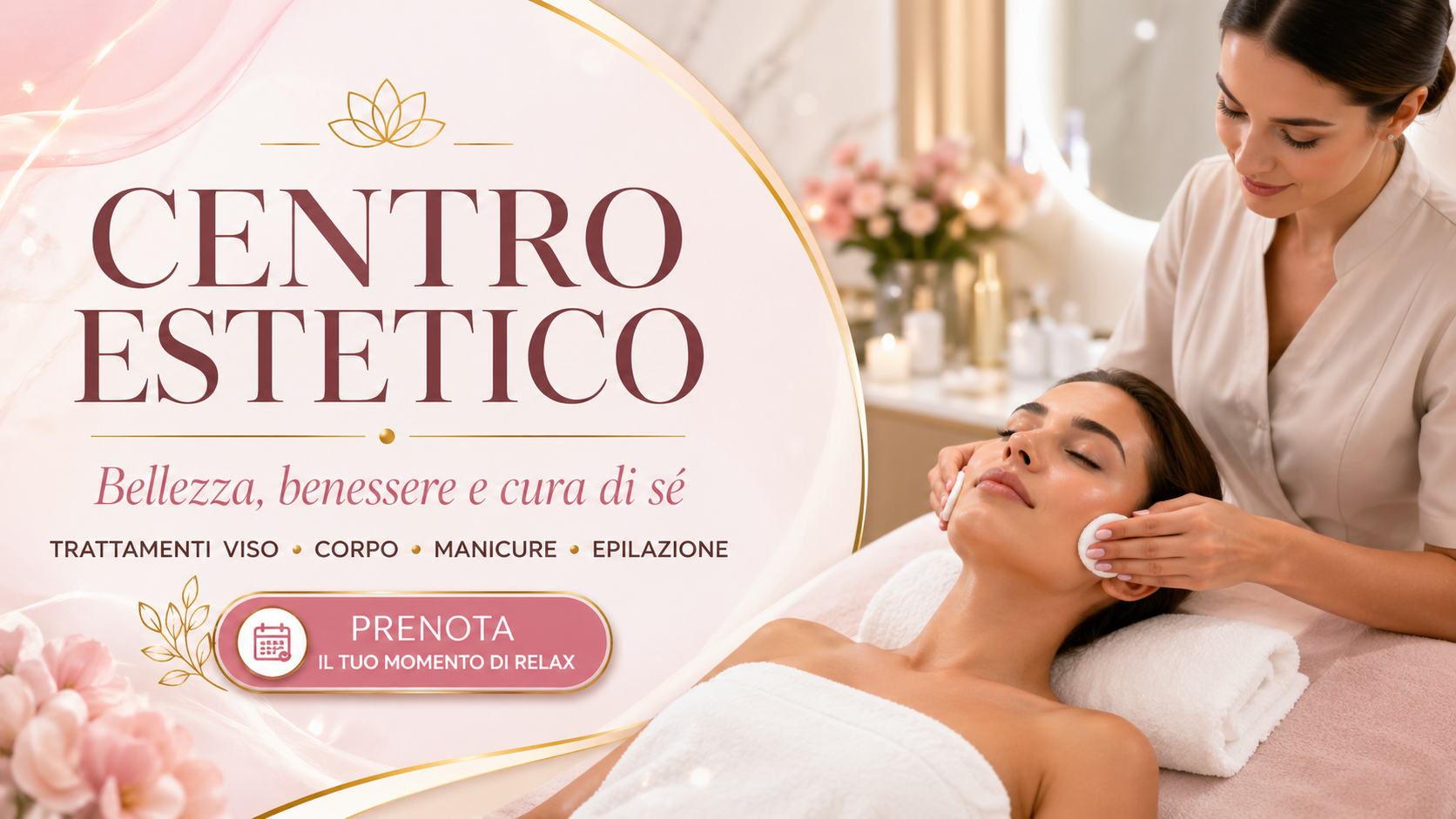 Promozioni di un centro estetico
